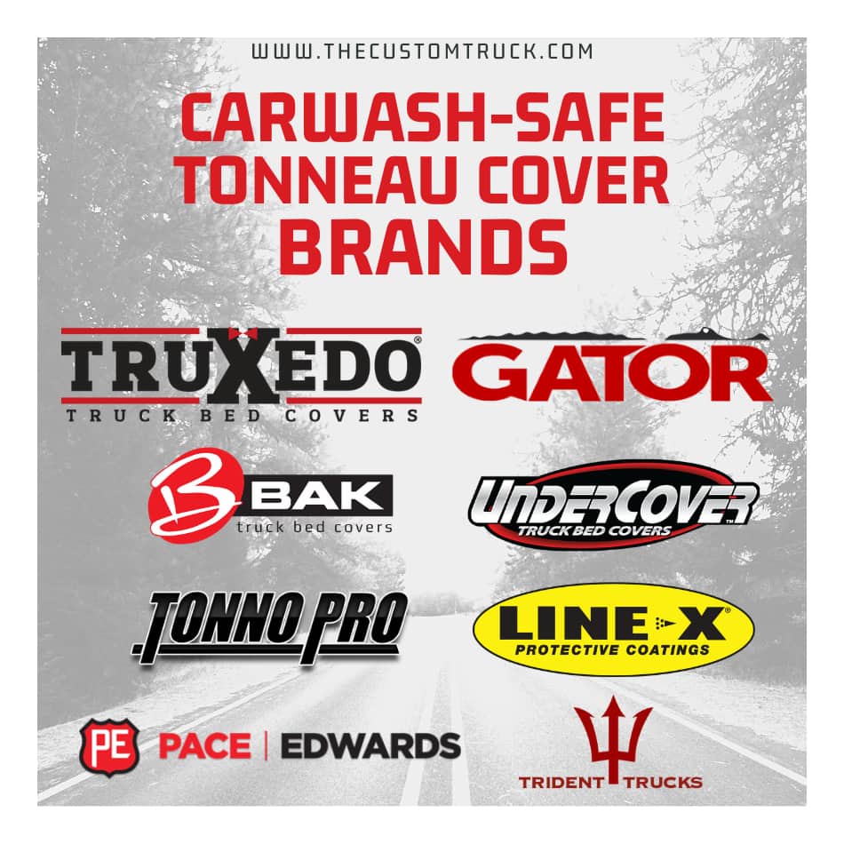 Tonneau cover brands that are carwash safe